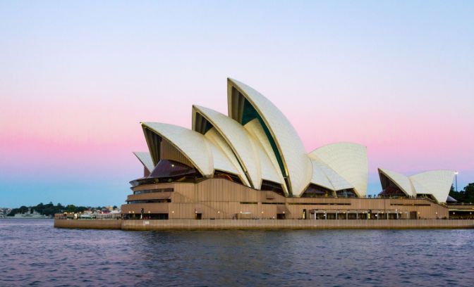 Opera gebouw in Sydney, Australië